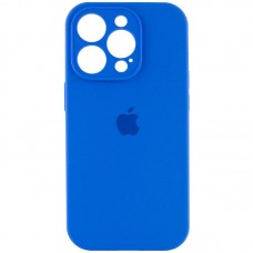 Чохол Silicone Case Full Camera Protective (AA) для Apple iPhone 13 Pro Max (6.7")  Синій / Capri Blue - 00000050658_32
