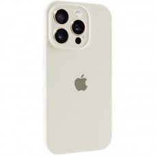 Чохол Silicone Case Full Camera Protective (AA) для Apple iPhone 13 Pro Max (6.7")  Бежевий / Antique White - 00000050658_52