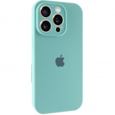 Чохол Silicone Case Full Camera Protective (AA) для Apple iPhone 13 Pro Max (6.7")  Бірюзовий / Marine Green - 00000050658_27