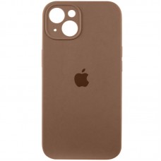 Чохол Silicone Case Full Camera Protective (AA) для Apple iPhone 15 Plus (6.7")  Коричневий / Brown - 00000066391_41
