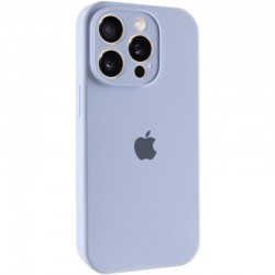 Чохол Silicone Case Full Camera Protective (AA) для Apple iPhone 15 Pro (6.1")  Блакитний / Lilac Blue - 00000066392_4