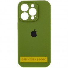 Чохол Silicone Case Full Camera Protective (AA) для Apple iPhone 17 Pro (6.3")  Зелений / Dark Olive - 00000082643_11