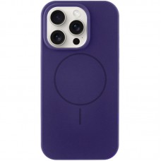 Чохол Silicone Case Full Protective (AA) NO LOGO with MagSafe для Apple iPhone 15 Pro (6.1")  Фіолетовий / Elderberry - 00000076454_28
