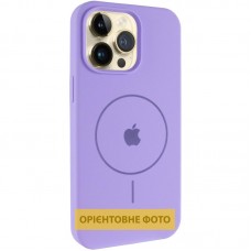 Чохол Silicone Case Full Protective (AA) V2 with MagSafe для Apple iPhone 16 (6.1")  Бузковий / Dasheen - 00000080662_11