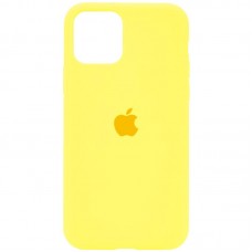 Чохол Silicone Case Full Protective (AA) для Apple iPhone 11 Pro Max (6.5")  Жовтий / Yellow - 00000033132_36