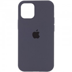 Чохол Silicone Case Full Protective (AA) для Apple iPhone 14 (6.1")  Сірий / Dark Gray - 00000055728_79