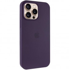 Чохол Silicone Case Full Protective (AA) для Apple iPhone 14 Pro Max (6.7")  Фіолетовий / Elderberry - 00000055731_102