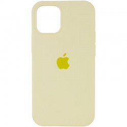 Чохол Silicone Case Full Protective (AA) для Apple iPhone 15 (6.1")  Жовтий / Mellow Yellow - 00000065416_26