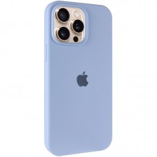 Чохол Silicone Case Full Protective (AA) для Apple iPhone 15 Pro Max (6.7")  Блакитний / Lilac Blue - 00000065420_19