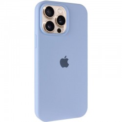 Чохол Silicone Case Full Protective (AA) для Apple iPhone 15 Pro Max (6.7")  Блакитний / Lilac Blue - 00000065420_19