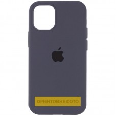 Чохол Silicone Case Full Protective (AA) для Apple iPhone 16 (6.1")  Сірий / Dark Gray - 00000072975_82
