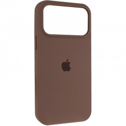 Чохол Silicone Case Full Protective (AA) для Apple iPhone 17 Pro (6.3")  Коричневий / Brown - 00000081610_22