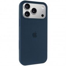 Чохол Silicone Case Full Protective (AA) для Apple iPhone 17 Pro Max (6.9")  Синій / Deep navy - 00000081611_37