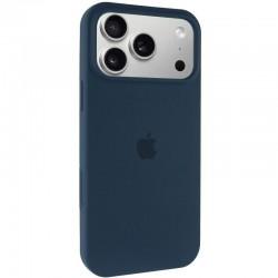 Чохол Silicone Case Full Protective (AA) для Apple iPhone 17 Pro Max (6.9")  Синій / Deep navy - 00000081611_37