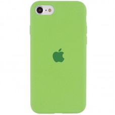 Чохол Silicone Case Full Protective (AA) для Apple iPhone SE (2020)  М'ятний / Mint - 00000036209_24