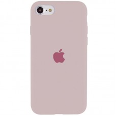 Чохол Silicone Case Full Protective (AA) для Apple iPhone SE (2020)  Сірий / Lavender - 00000036209_35