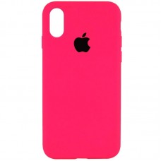 Чохол Silicone Case Full Protective (AA) для Apple iPhone XR (6.1")  Рожевий / Barbie pink - 00000034365_17