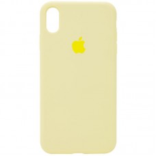 Чохол Silicone Case Full Protective (AA) для Apple iPhone XR (6.1")  Жовтий / Mellow Yellow - 00000034365_10