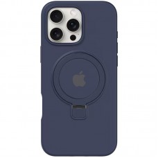 Чохол Silicone Case Full Protective with Ring для Apple iPhone 16 Pro (6.3")  Dark Blue - 00000078472_2