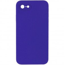 Чохол Silicone Case Square Full Camera Protective (AA) NOLOGO для Apple iPhone 7/8/SE (2020) (4.7")  Фіолетовий / Ultra Violet - 00000072149_26