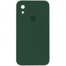 Чохол Silicone Case Square Full Camera Protective (AA) для Apple iPhone XR (6.1")  Зелений / Cyprus Green - 00000040233_43