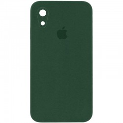Чохол Silicone Case Square Full Camera Protective (AA) для Apple iPhone XR (6.1")  Зелений / Cyprus Green - 00000040233_43
