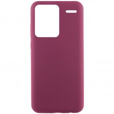 Чохол Silicone Cover Lakshmi (AAA) для Xiaomi Redmi Note 13 Pro+  Бордовий / Plum - 00000070552_1