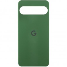 Чохол Silicone Cover Lakshmi (AA) with logo для Google Pixel 9 / 9 Pro  Зелений / Dark green - 00000078706_2