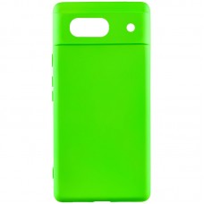 Чохол Silicone Cover Lakshmi (A) для Google Pixel 7a  Салатовий / Neon Green - 00000067858_7