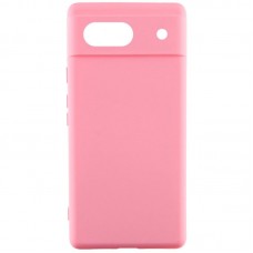 Чохол Silicone Cover Lakshmi Full Camera (AAA) для Google Pixel 7a  Рожевий / Light pink - 00000066980_8