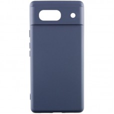 Чохол Silicone Cover Lakshmi Full Camera (AAA) для Google Pixel 7a  Темно-синій / Midnight blue - 00000066980_12