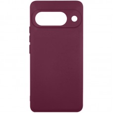 Чохол Silicone Cover Lakshmi Full Camera (AAA) для Google Pixel 9a  Бордовий / Plum - 00000078203_1