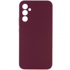 Чохол Silicone Cover Lakshmi Full Camera (AAA) для Samsung Galaxy A55  Бордовий / Plum - 00000072528_1