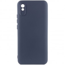 Чохол Silicone Cover Lakshmi Full Camera (AAA) для Xiaomi Redmi 9A  Темно-синій / Midnight blue - 00000067007_12