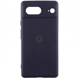 Чохол Silicone Cover Lakshmi Full Camera (AAA) with Logo для Google Pixel 8  Сірий / Dark Gray - 00000072123_8