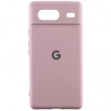 Чохол Silicone Cover Lakshmi Full Camera (AAA) with Logo для Google Pixel 8a  Рожевий / Pink Sand - 00000074196_7