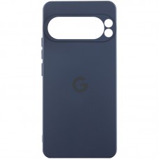 Чохол Silicone Cover Lakshmi Full Camera (AAA) with Logo для Google Pixel 9 Pro  Темно-синій / Midnight blue - 00000074886_11