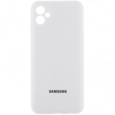 Чохол Silicone Cover Lakshmi Full Camera (AAA) with Logo для Samsung Galaxy A05  Білий / White - 00000080252_1