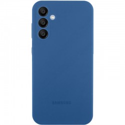 Чохол Silicone Cover Lakshmi Full Camera (AAA) with Logo для Samsung Galaxy S23 FE  Синій / Denim Blue - 00000076197_14