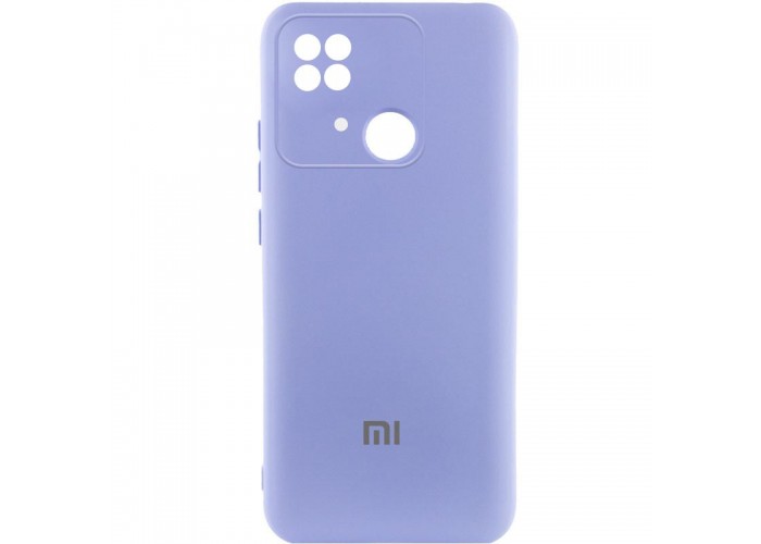 Чохол Silicone Cover Lakshmi Full Camera (AAA) with Logo для Xiaomi Redmi 10C