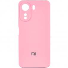 Чохол Silicone Cover Lakshmi Full Camera (AAA) with Logo для Xiaomi Redmi 13C / Poco C65  Рожевий / Light pink - 00000071862_7