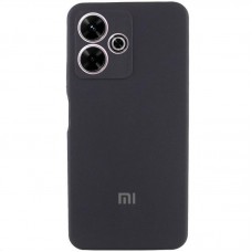Чохол Silicone Cover Lakshmi Full Camera (AAA) with Logo для Xiaomi Redmi 13 4G / Poco M6 4G  Чорний / Black - 00000072880_6
