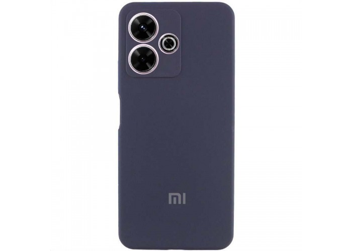Чохол Silicone Cover Lakshmi Full Camera (AAA) with Logo для Xiaomi Redmi 13 4G / Poco M6 4G