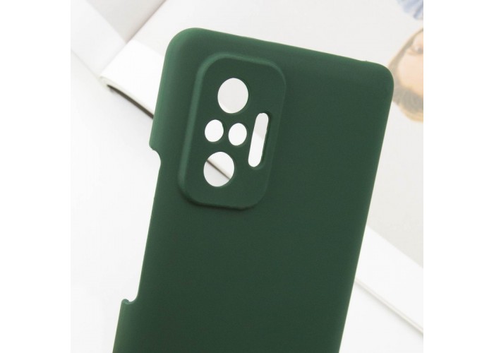 Чохол Silicone Cover Lakshmi Full Camera (AAA) with Logo для Xiaomi Redmi Note 10 Pro / 10 Pro Max