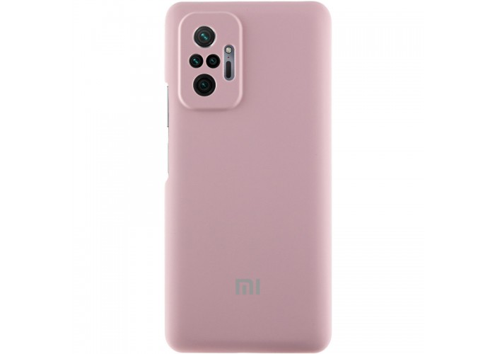 Чохол Silicone Cover Lakshmi Full Camera (AAA) with Logo для Xiaomi Redmi Note 10 Pro / 10 Pro Max