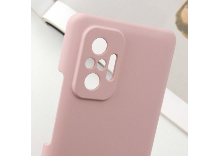 Чохол Silicone Cover Lakshmi Full Camera (AAA) with Logo для Xiaomi Redmi Note 10 Pro / 10 Pro Max