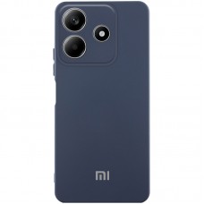 Чохол Silicone Cover Lakshmi Full Camera (AAA) with Logo для Xiaomi Redmi Note 14 5G  Темно-синій / Midnight blue - 00000085731_16