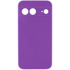 Чохол Silicone Cover Lakshmi Full Camera (AA) для Google Pixel 8  Фіолетовий / Purple - 00000074218_14
