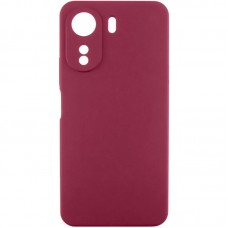 Чохол Silicone Cover Lakshmi Full Camera (AA) для Oppo A60 4G  Бордовий / Marsala - 00000074645_1