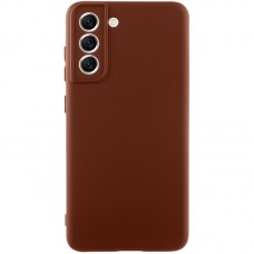 Чохол Silicone Cover Lakshmi Full Camera (AA) для Samsung Galaxy S22  Коричневий / Brown - 00000072625_16